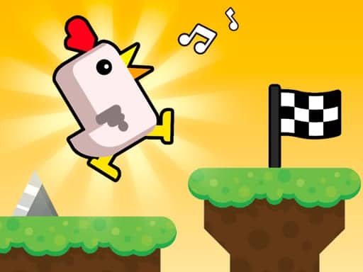 Screenshot van Chicken Scream Race