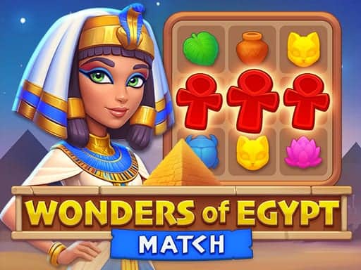 Screenshot van Wonders of Egypt Match