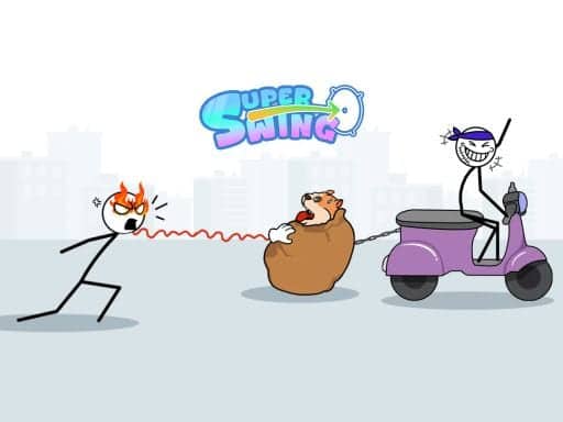 Screenshot van Super Swing