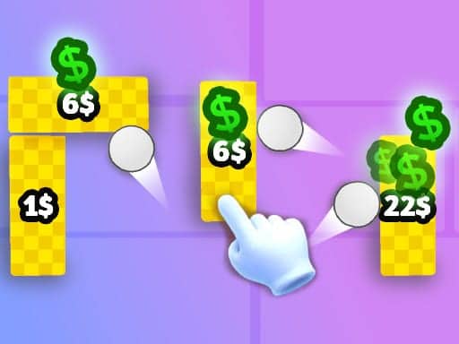 Screenshot van Money ping pong