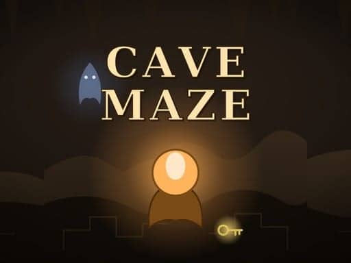 Screenshot van Cave Maze
