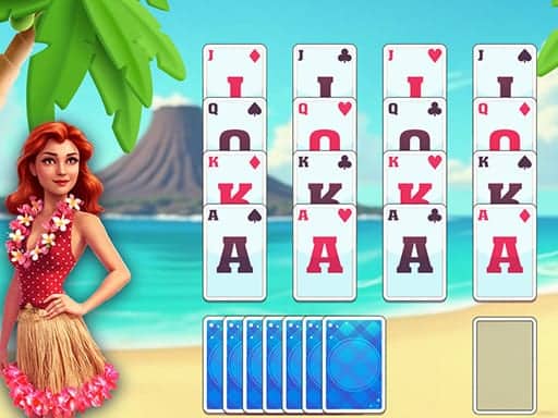 Screenshot van Palm Island Solitaire
