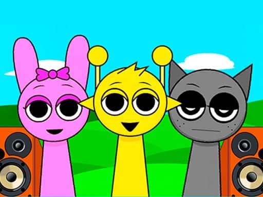 Screenshot van Sprunki Monster Music Beats