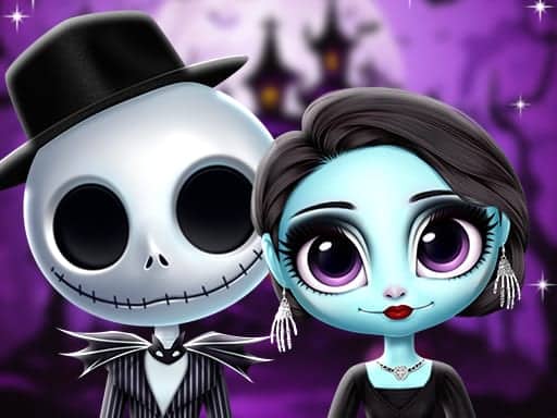 Screenshot van Nightmare Couple Halloween Party