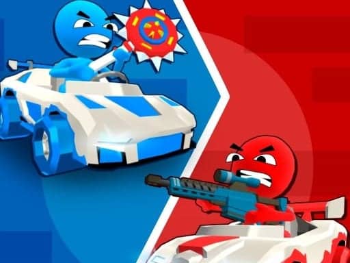 Screenshot van Stickman battle 1-4 Players