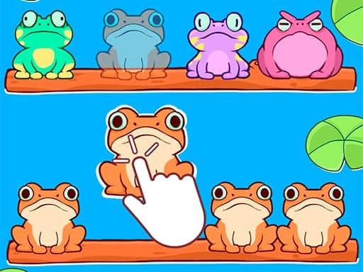 Screenshot van Sorting frogs