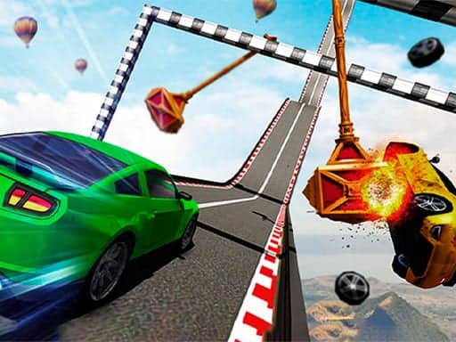 Screenshot van Mega Ramp Car
