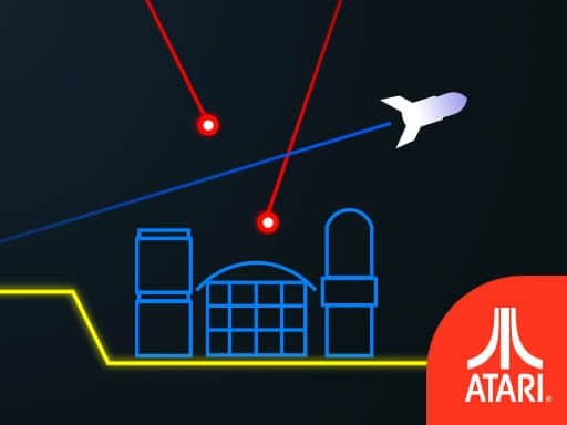 Screenshot van Atari Missile Command