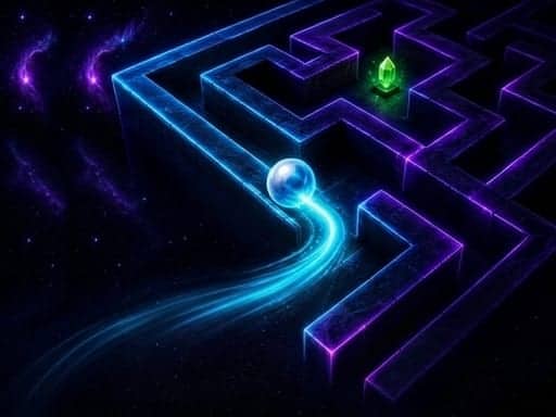 Screenshot van Sliding Maze
