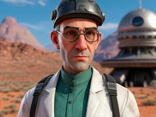 Screenshot van Survival in Area 51