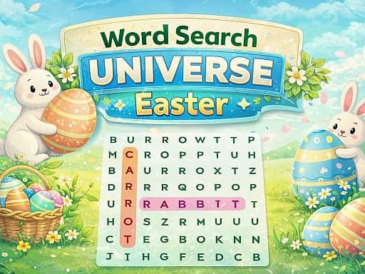 Screenshot van Word Search Universe Easter