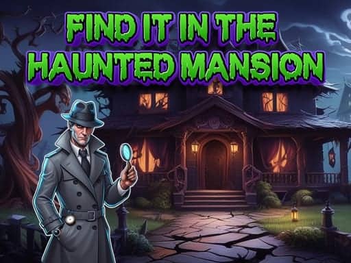 Screenshot van Find It In The Haunted Mansion