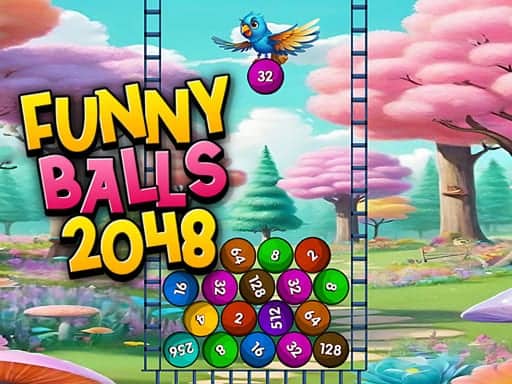 Screenshot van Funny Balls 2048