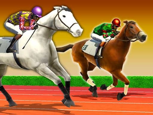 Screenshot van Horse Derby Racing