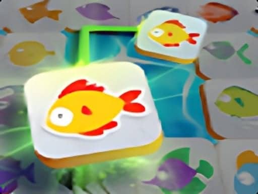 Screenshot van Mahjong Connect Fish World