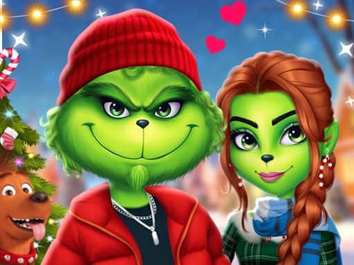 Screenshot van The Grench Couple Holiday Dress up