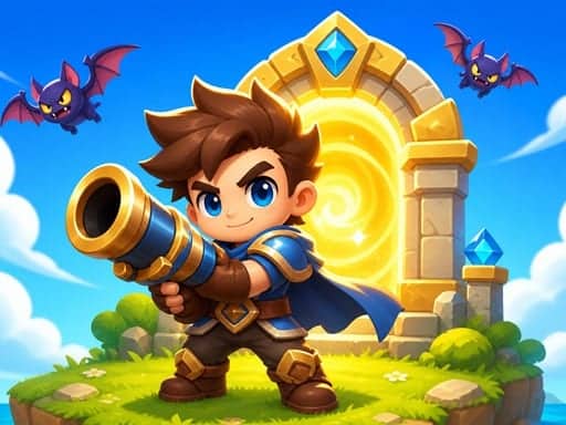 Screenshot van Siege Break