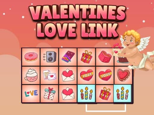 Screenshot van Valentines Love Link
