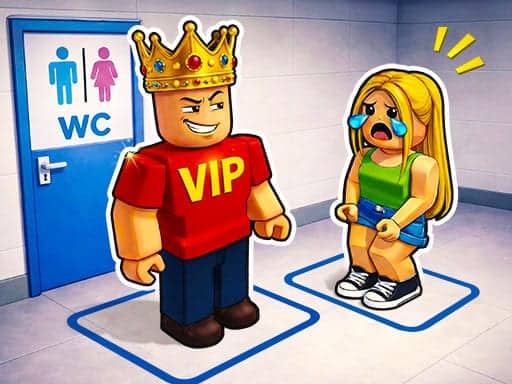 Screenshot van Obby Toilet Line