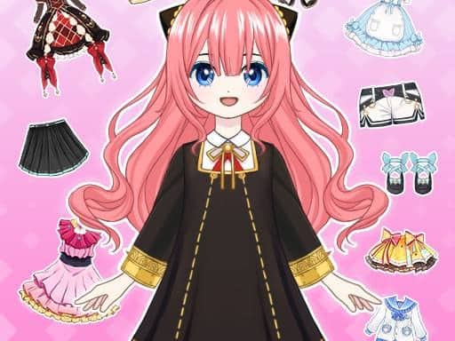 Screenshot van Anime Dress Up - Doll Dress Up