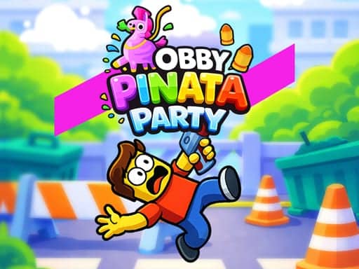Screenshot van Obby Pinata Party
