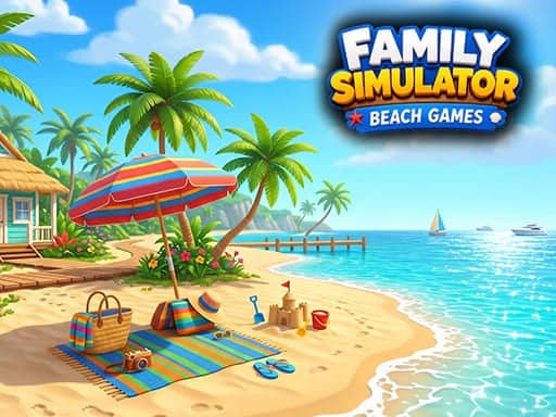 Screenshot van Family Simulator Beach Games