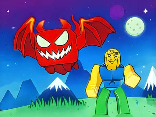 Screenshot van Obby The Legendary Dragon