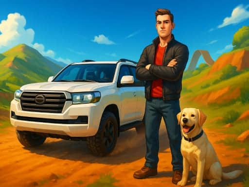 Screenshot van Land Cruiser Offroad Driver