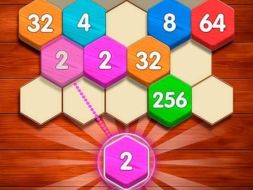 Screenshot van Shoot 2048 Hexa