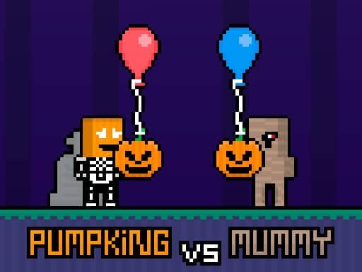 Screenshot van Pumpking vs Mummy