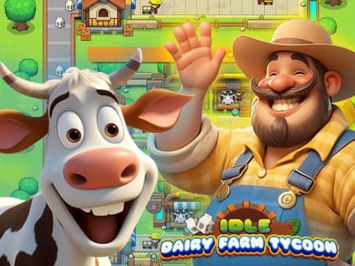 Screenshot van Idle Dairy Farm Tycoon