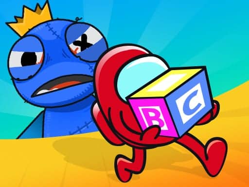 Screenshot van Hide And Seek Blue Monster