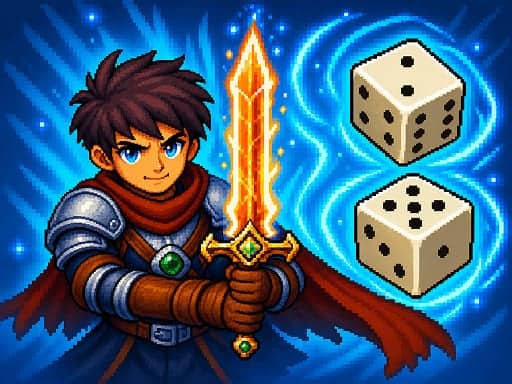 Screenshot van Dice Hero