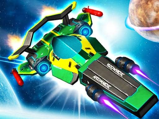 Screenshot van Cyber Racer Battles