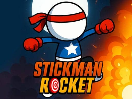 Screenshot van Stickman Rocket