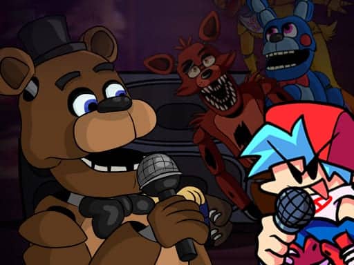 Screenshot van Super Friday Night Funki at Freddys 2