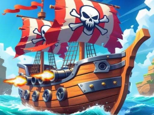 Screenshot van Battle of Pirate Caribbean Battle
