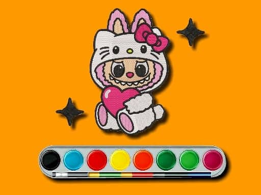 Screenshot van Labubu Coloring Adventure