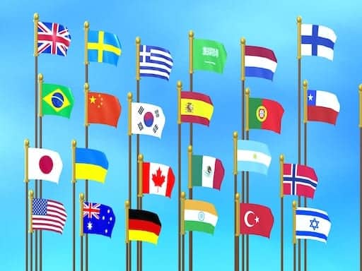 Screenshot van Flag Puzzle Jam: Collect Flags