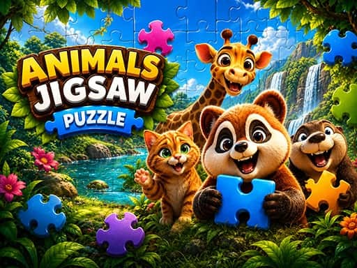 Screenshot van Animals Jigsaw Puzzle