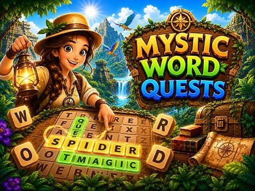 Screenshot van Mystic Word Quests