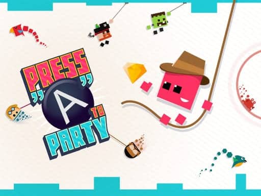 Screenshot van Press "A" to Party