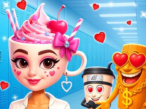 Screenshot van From Nerd to Popular Ballerina Cappuccina