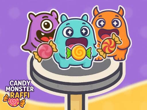 Screenshot van Candy Monster Raffi