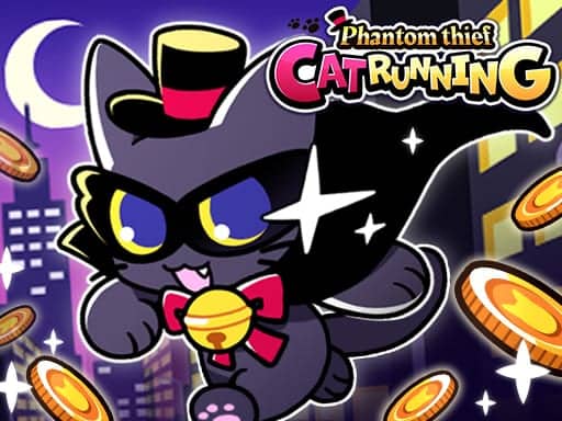 Screenshot van Phantom thief Cat Running