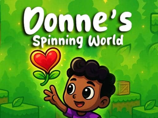 Screenshot van Donne's Spinning World