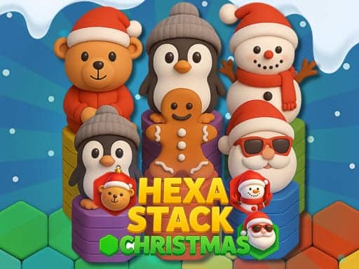 Screenshot van Hexa Stack Christmas