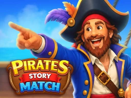 Screenshot van Pirates Story Match