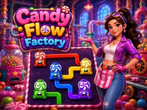 Screenshot van Candy Flow Factory