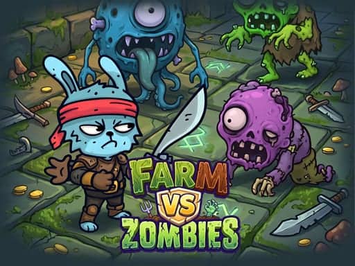 Screenshot van Farm vs Zombies